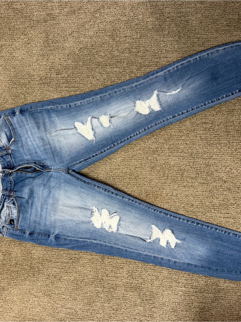 KanCan Light Blue Distressed Skinny Jeans